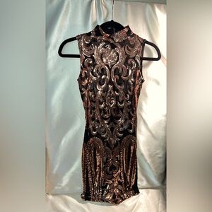 Sequin FashionNova Dress Perfect for NYE size Small